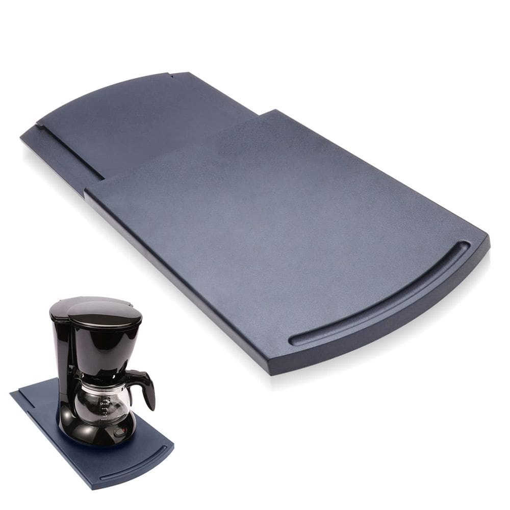 Bandeja deslizante para cafeteira GAGAYA Handy com rodas pretas