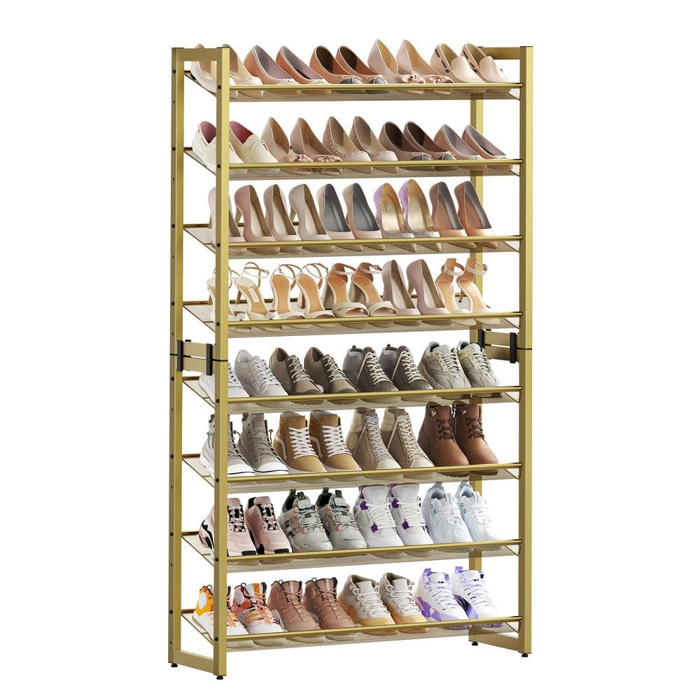 Sapateira SONGMICS Organizador de sapatos de metal de 8 camadas 32-40 pares