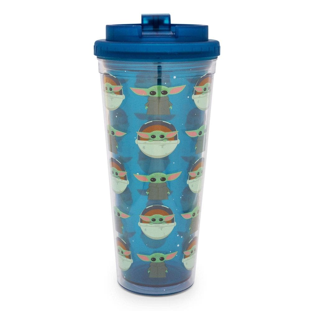 Copo de viagem Silver Buffalo Star Wars The Mandalorian Grogu 700 ml