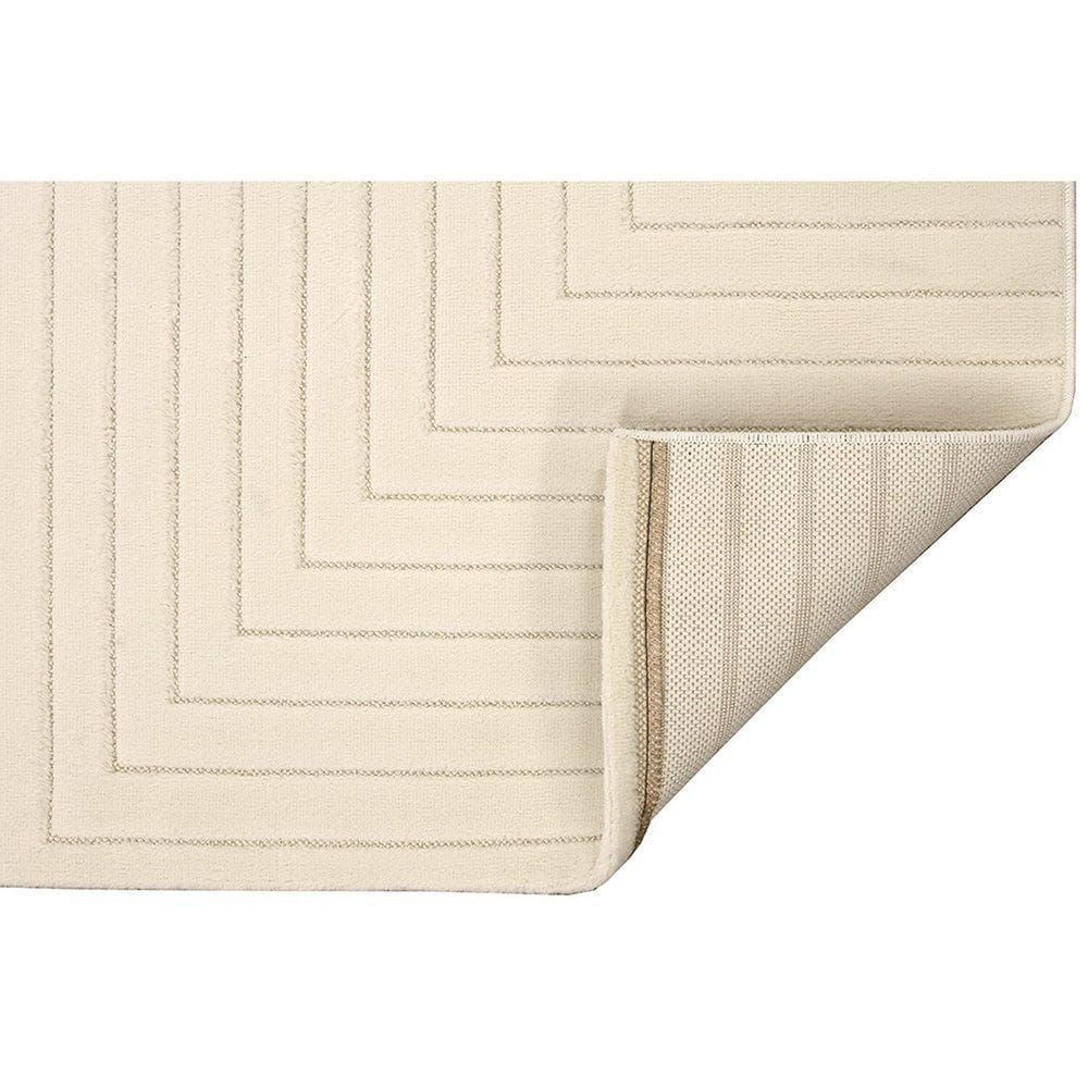 Tapete 200x300 Movimentos Ortagonais Snow Tapete São Carlos Ortagonais Snow