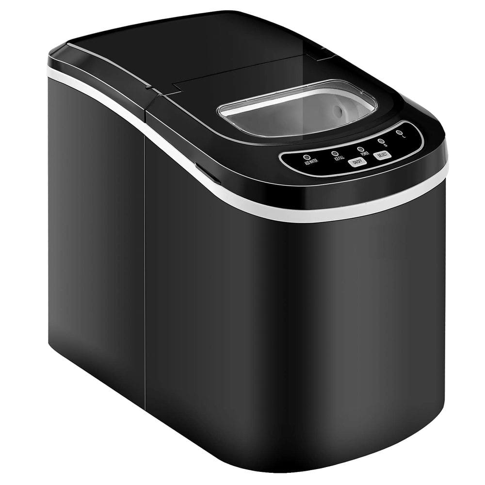 Máquina de fazer gelo de bancada portátil MAT Expert 26LBS/24H preta