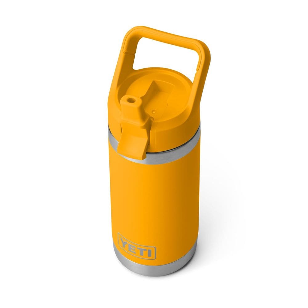 Garrafa YETI Rambler Jr. 350 ml para crianças com tampa de palha em aço inoxidável