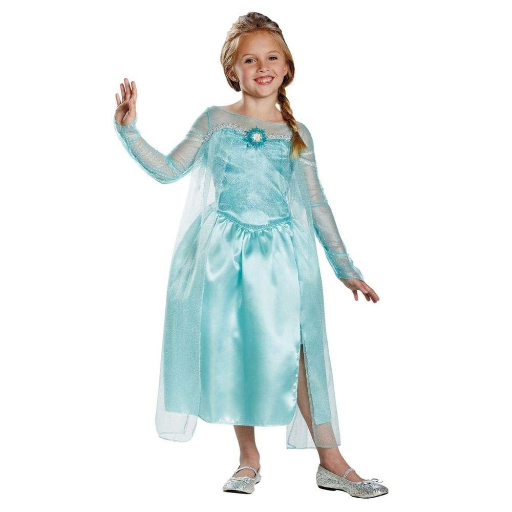Vestido Disney Frozen Elsa Snow Queen para meninas de 7 a 8 anos
