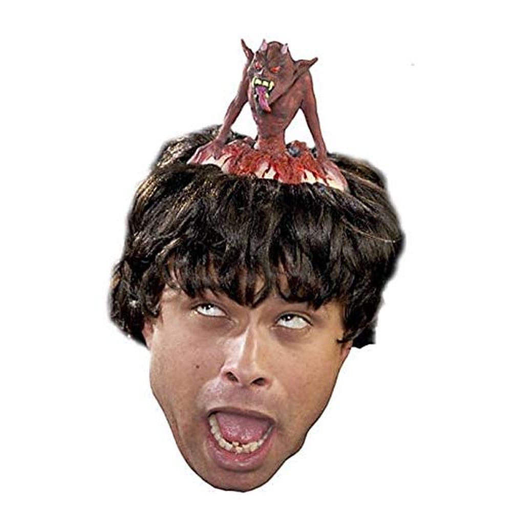 Fantasia e peruca Morbid Head Buster