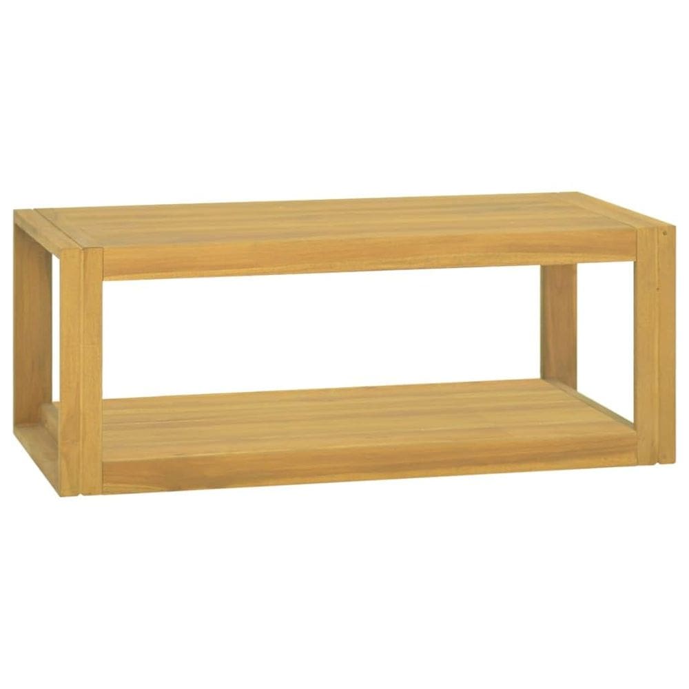 Armário de armazenamento de parede vidaXL Teak Wood 90x45x35cm
