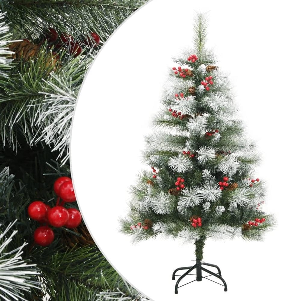 Árvore de Natal artificial vidaXL com dobradiças 47.2