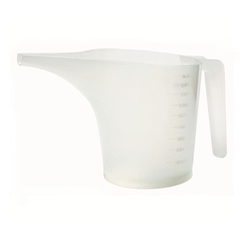 Jarro de funil NORPRO 900 ml/3,5 xícaras, branco