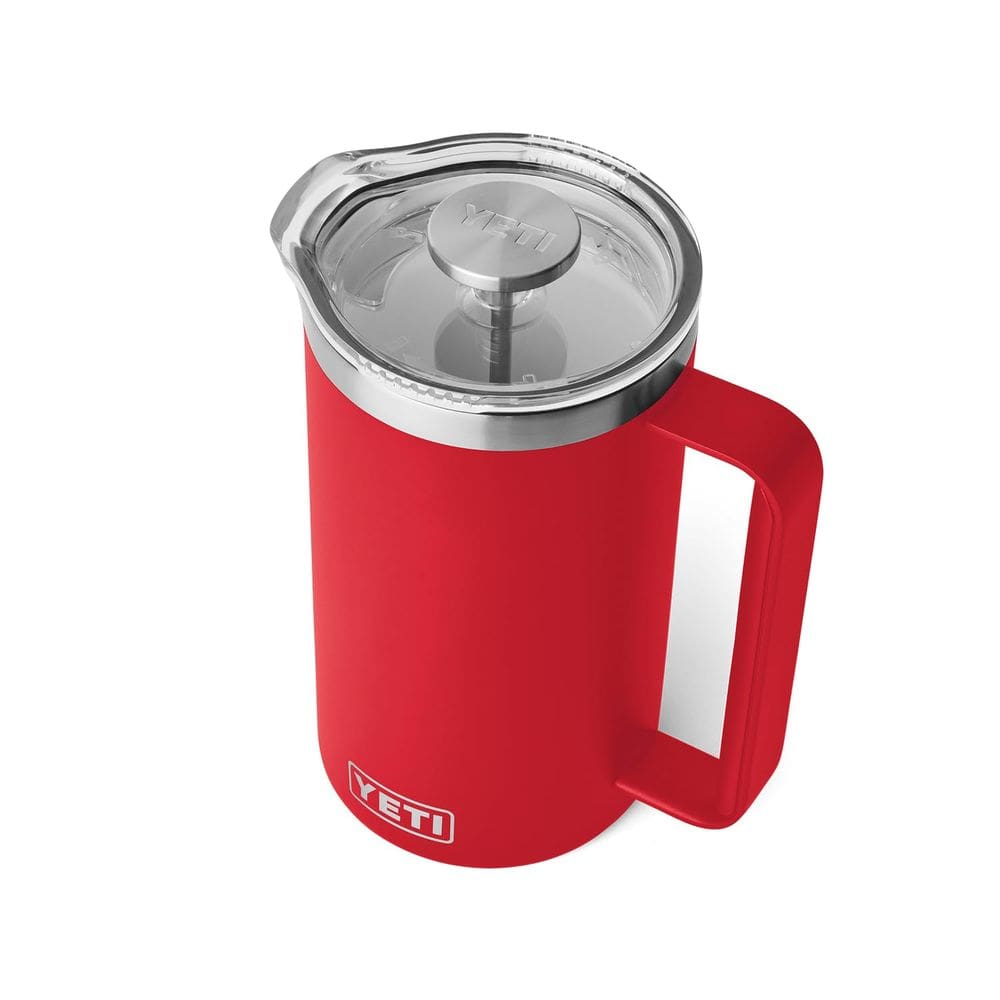 Cafeteira francesa YETI Rambler 1L Rescue Red
