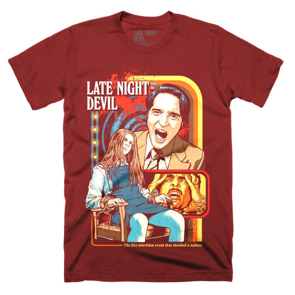 Camiseta ROCKINSTONE Late Night With The Devil Exorcism