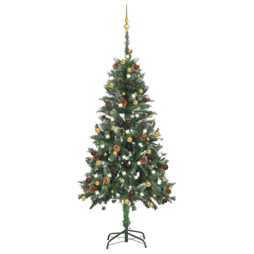 Árvore de Natal vidaXL Artificial Pré-iluminada 150 LEDs 150cm