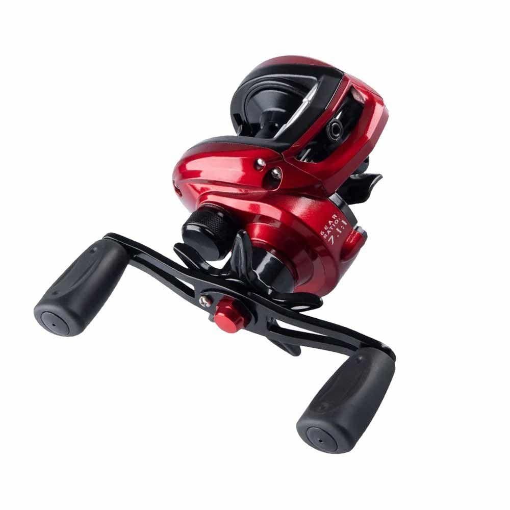 Carretilha Para Pesca Maruri Bronx 8000 Red Lado Da Manivela Esquerdo