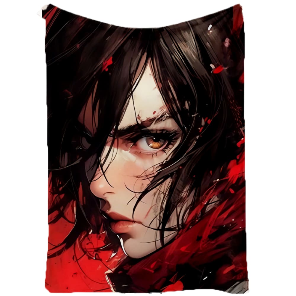 Cobertor SANMU Flannel Attack on Titan Ackerman Halloween