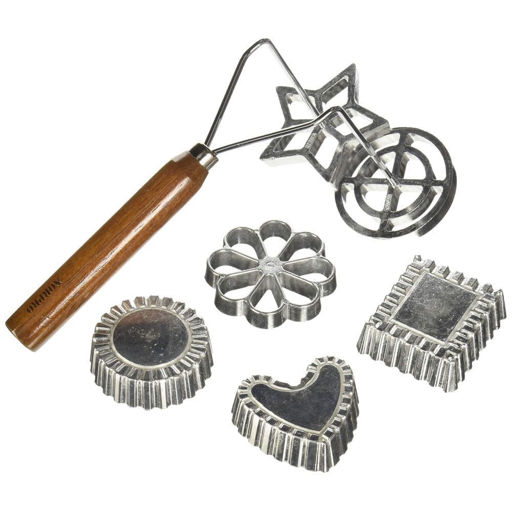 Conjunto Rosette/Timbale Norpro em Aço Inoxidável 7 Peças