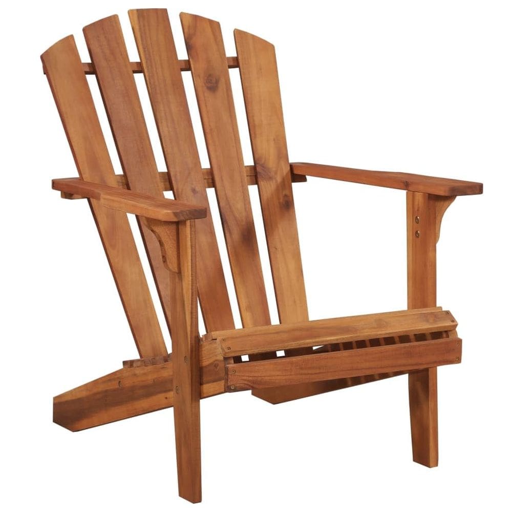 Cadeira Patio Adirondack VidaXL em madeira maciça de acácia marrom