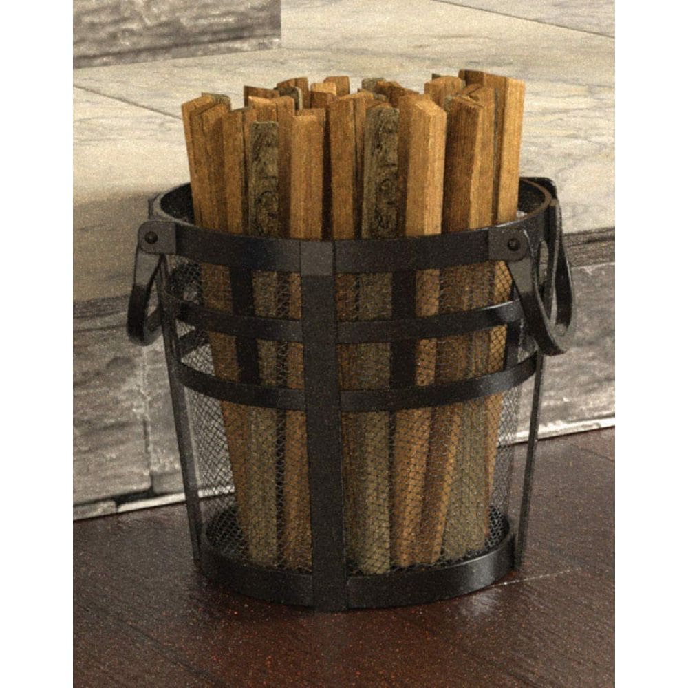 Cesta de madeira Panacea Iron