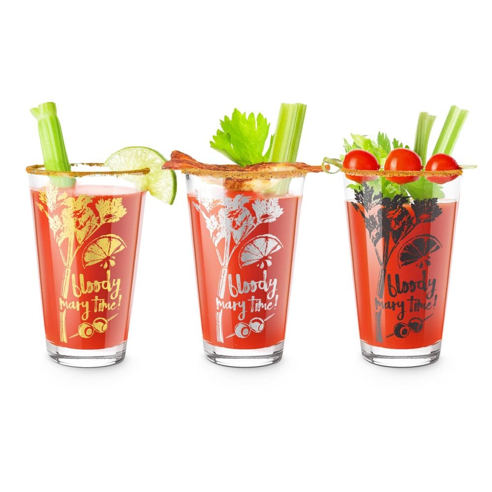 Set de 3 vasos Bloody Mary Final Touch de 450 ml