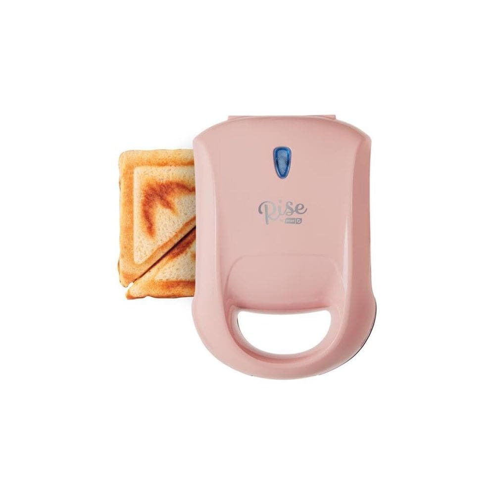 Sanduicheira elétrica RISE BY DASH DPM100 640W Rosa