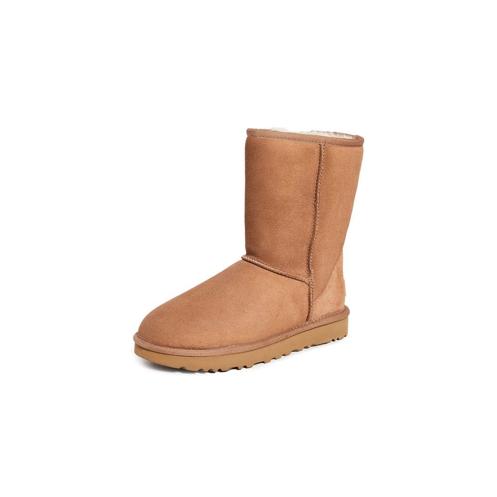 Bota UGG Classic Short II feminina, castanha, tamanho 11