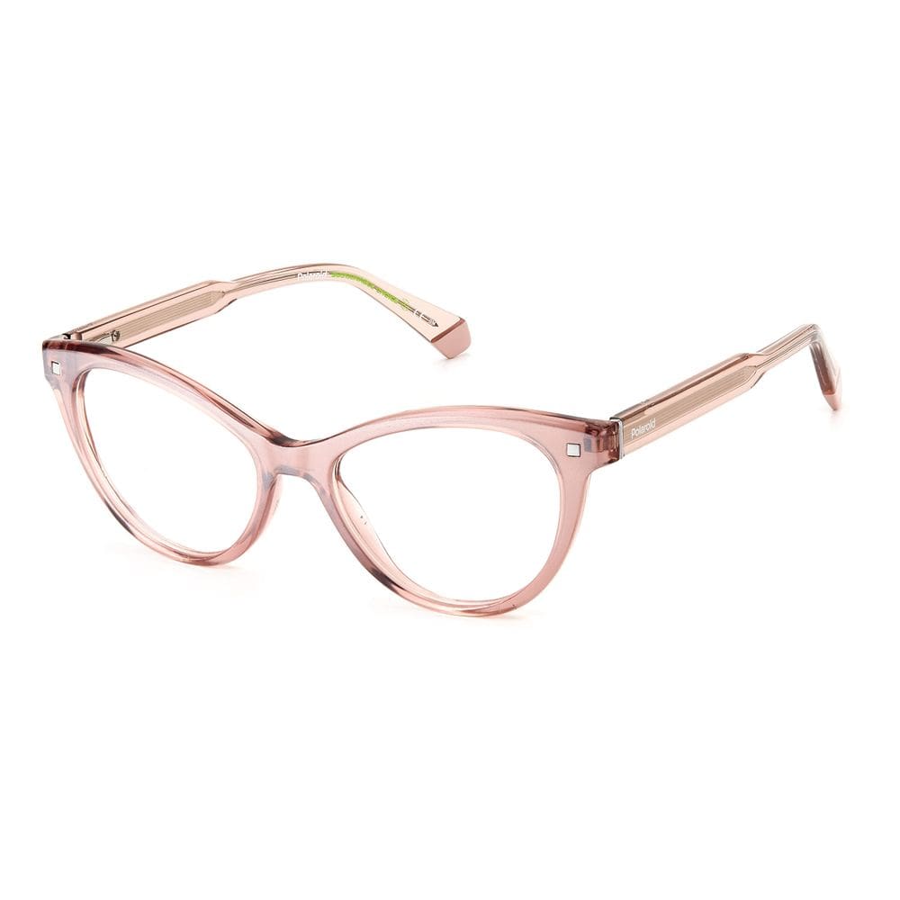 Óculos de sol Polaroid PLD D446 Cat Eye femininos rosa pérola