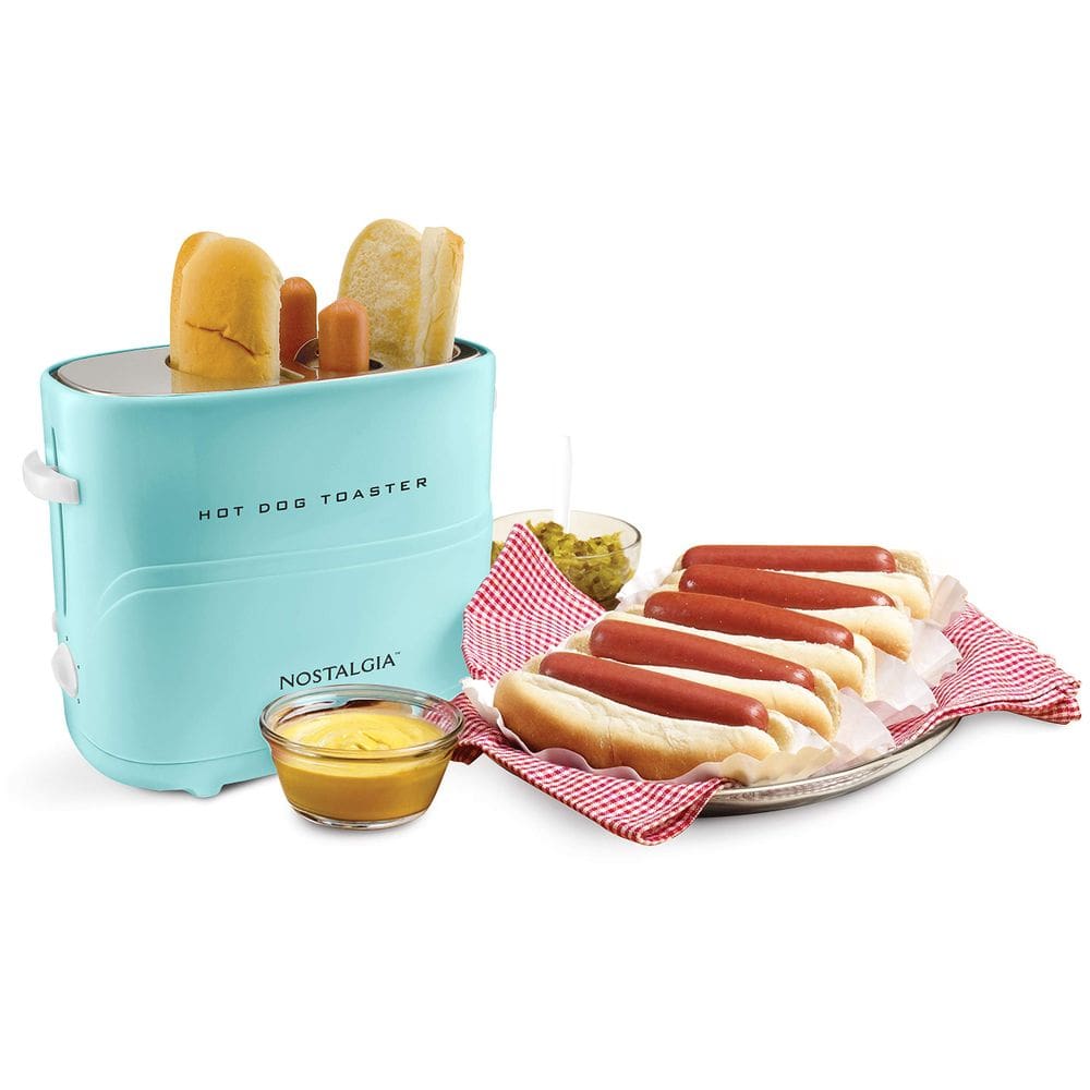 Hot Dog and Bun Toaster Nostalgia Pop-Up 2 Hot Dogs