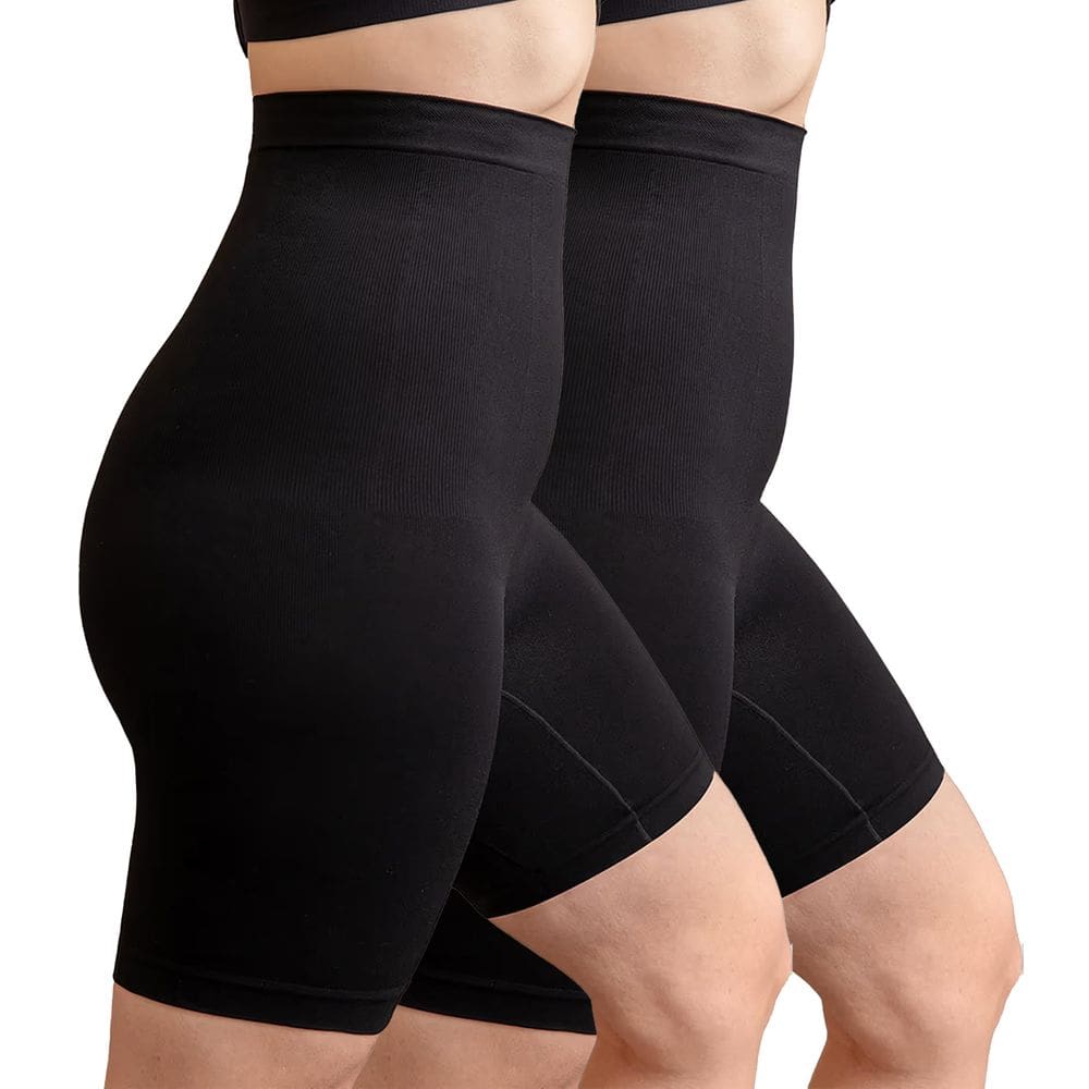 Shorts de controle de barriga de cintura alta Shapewear Shapermint para mulheres