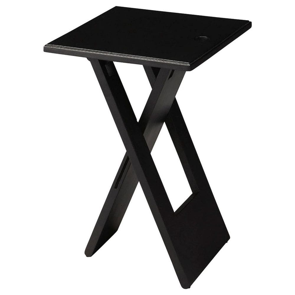 Mesa dobrável Offex Transitional Solid Mango Wood Black