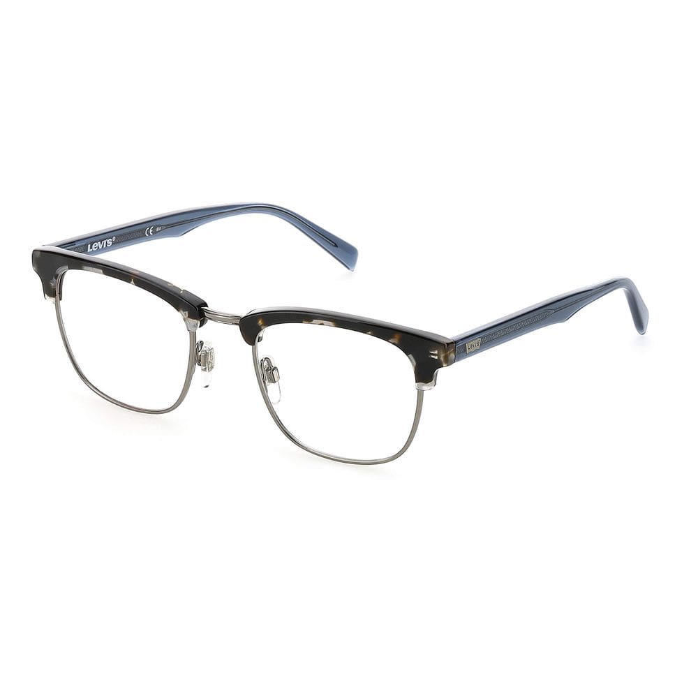 Armações de óculos Levi`s LV 5003 Square Havana Blue 51mm