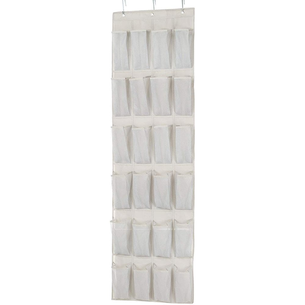 Organizador de sapatos Amazon Basics Over-the-Door com 24 bolsos