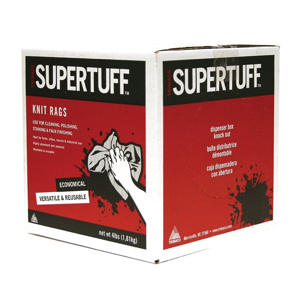 Toalha, trapos de malha Trimaco SuperTuff, 1,8 kg, 128 onças
