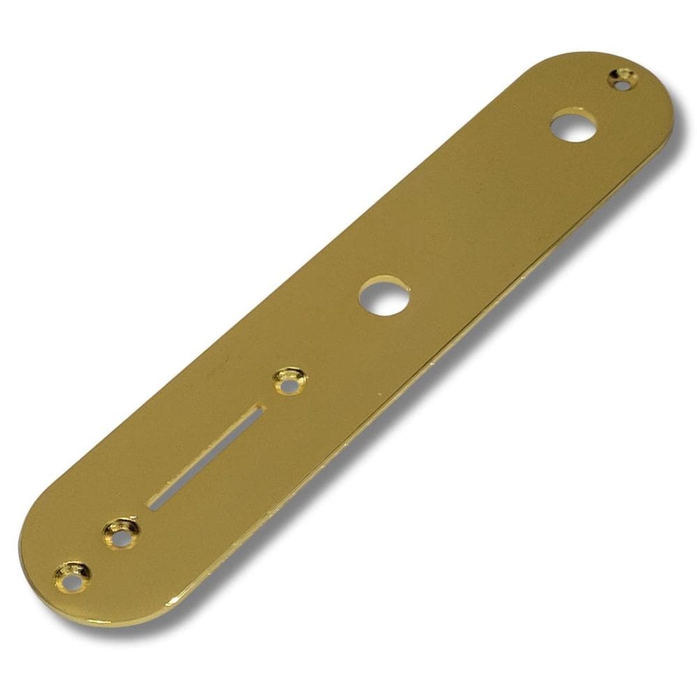 Control Plate Para Guitarra Tele Dourada Ronsani