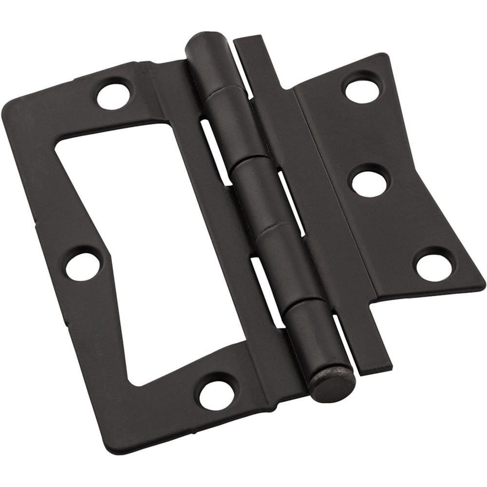 Dobradiça National Hardware V535 7,5 x 7,5 cm Bronze polido a óleo