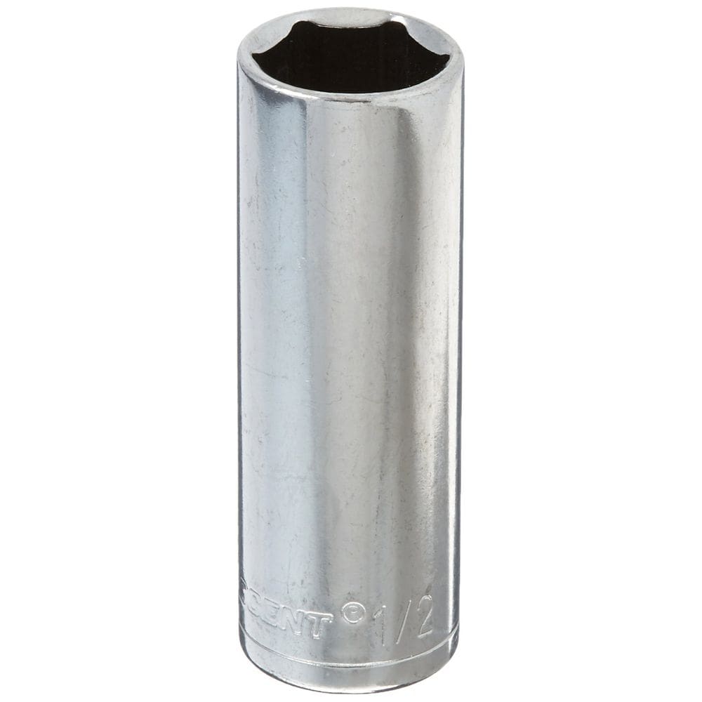 Soquete Crescent 1/4” Drive 6 pontos de profundidade SAE 1/2”