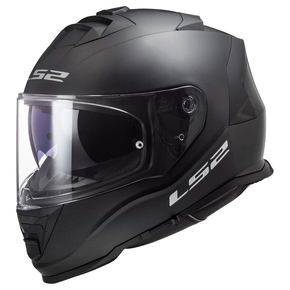 Capacete de motocicleta LS2 Assault Full Face com SunShield Black XL