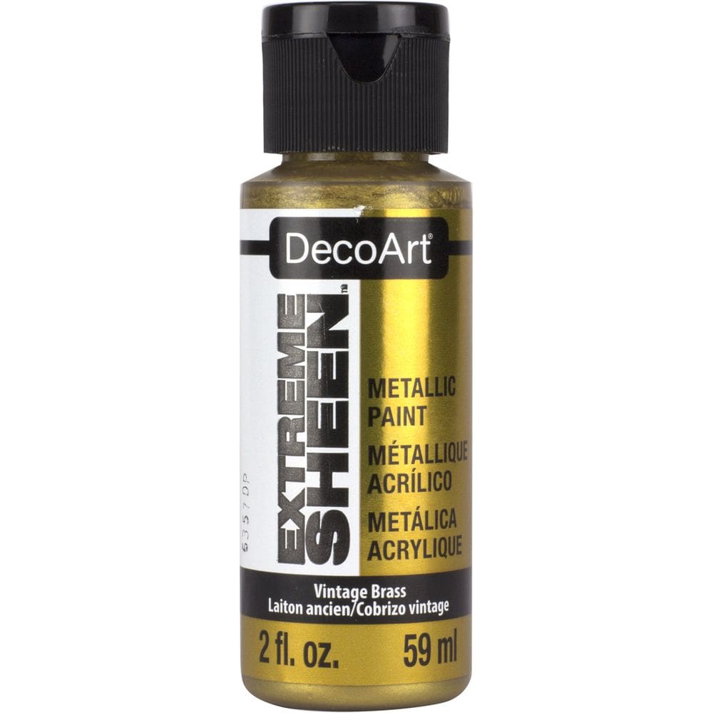 Tinta DecoArt Extreme Sheen Vintage Brass 60 ml (pacote com 1)
