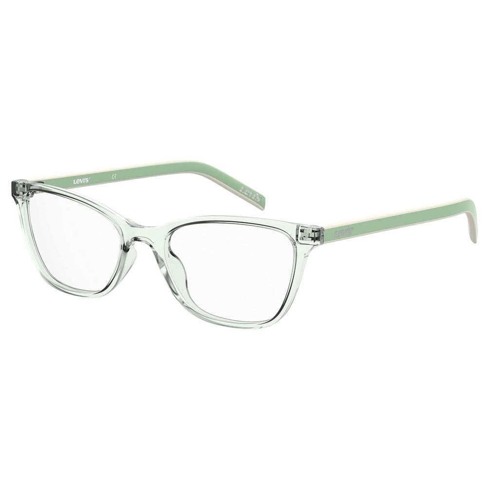 Armações de óculos Levi`s LV 1022 Cat Eye Green para mulheres