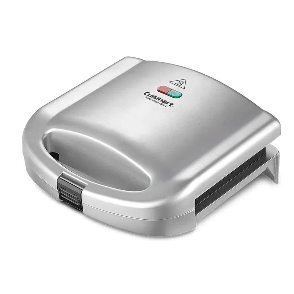 Sanduicheira Cuisinart WM-SW2N1 Cooks 2 Silver Free BPA