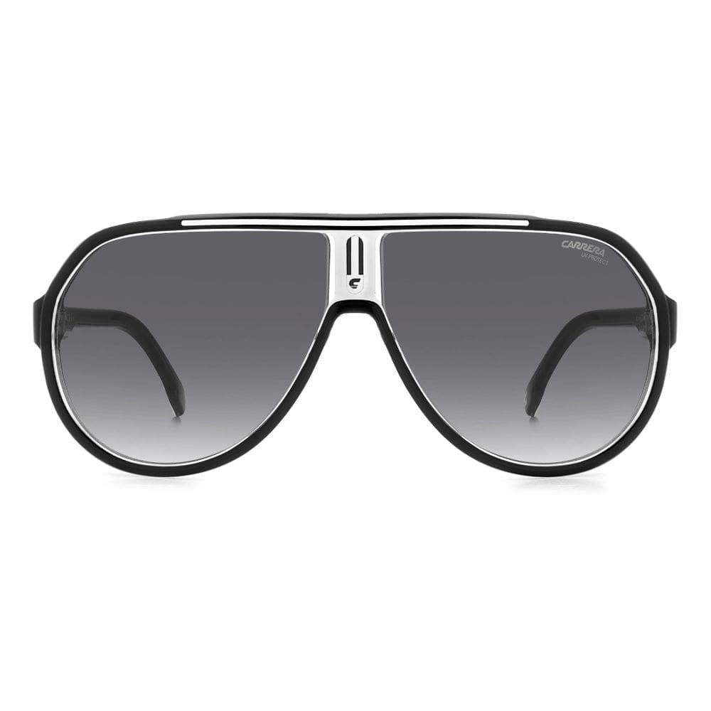 Óculos de sol Carrera Carrera 1057/s 80s/9o Preto Branco 64mm