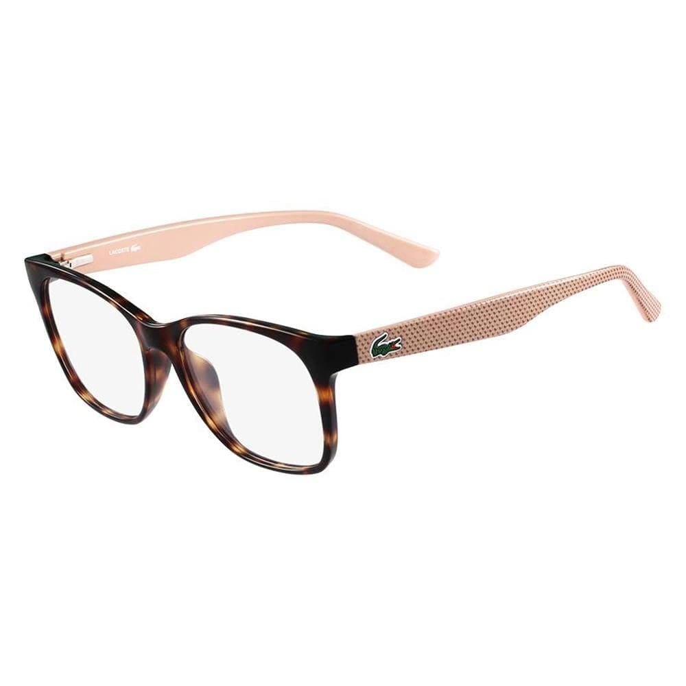 Óculos LACOSTE L2767 214 HAVANA Square Full Rim