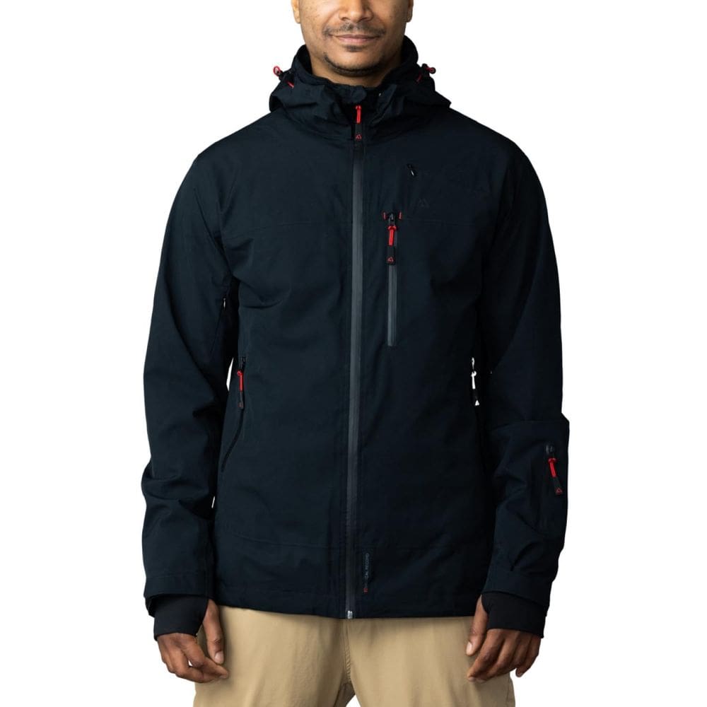 Jaqueta de inverno Apricoat Adventure 2.0 impermeável masculina preta