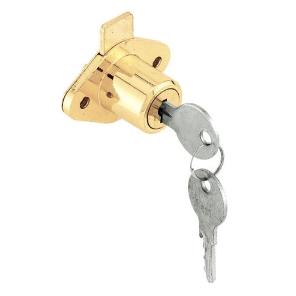 Armário Lock PRIME-LINE U9947 Parafuso de 22 mm banhado a latão