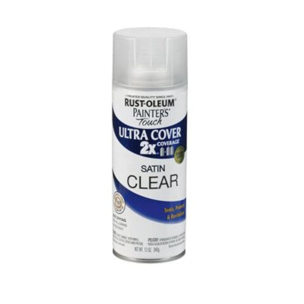 Conjunto de tinta spray Rust-Oleum Painter`s Touch 340 ml Satin Clear