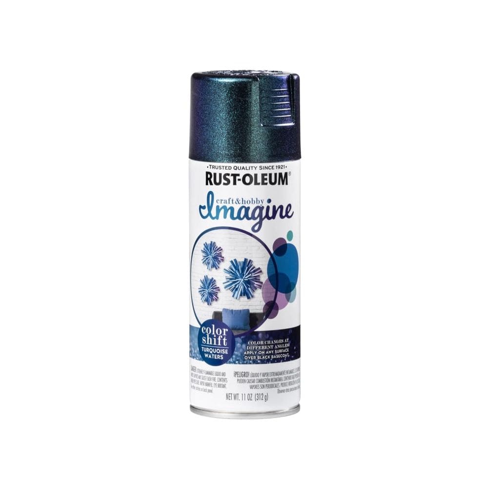Tinta em spray Rust-Oleum Imagine Color Shift Turquesa 312 ml