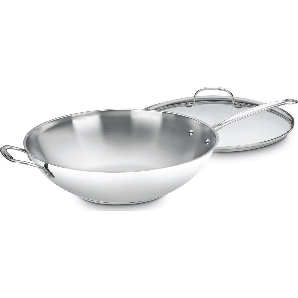 Frigideira Cuisinart Chef`s Classic em aço inoxidável 36cm