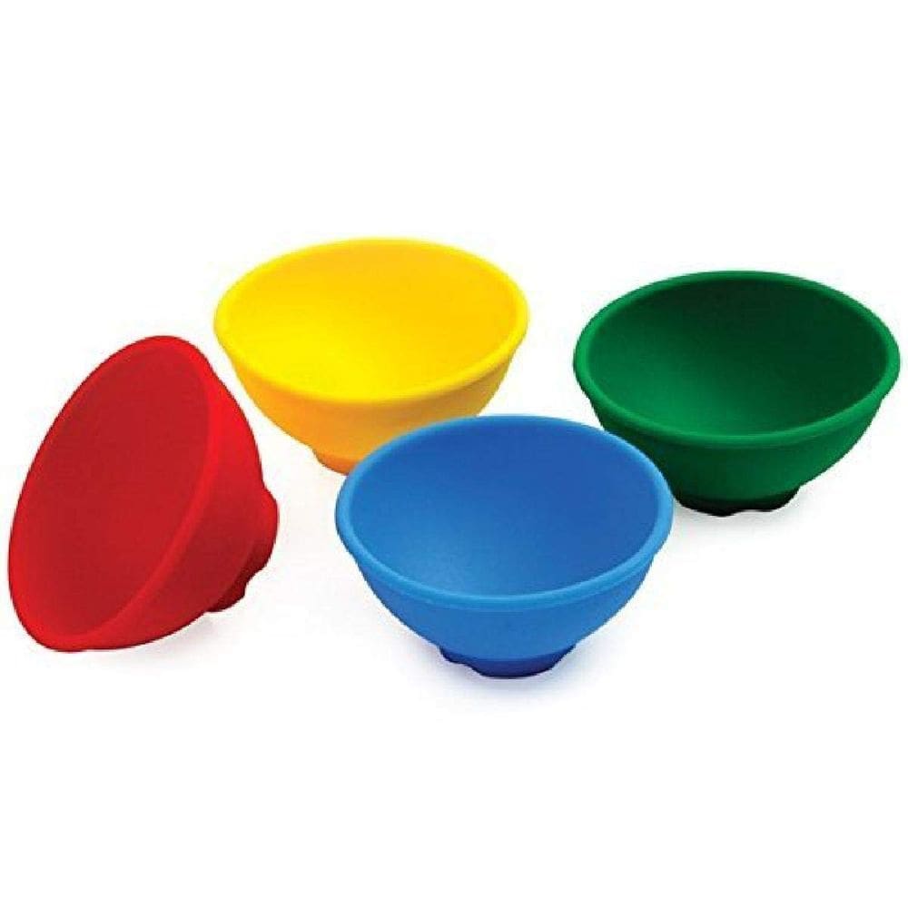 Conjunto de 4 tigelas de silicone Mini Pinch Bowls Norpro de 50 ml