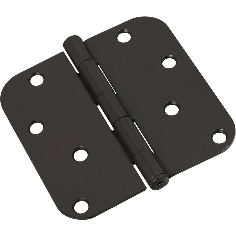 Dobradiça de porta National Hardware N830-198 SPB512R5/8 Bronze polido a óleo