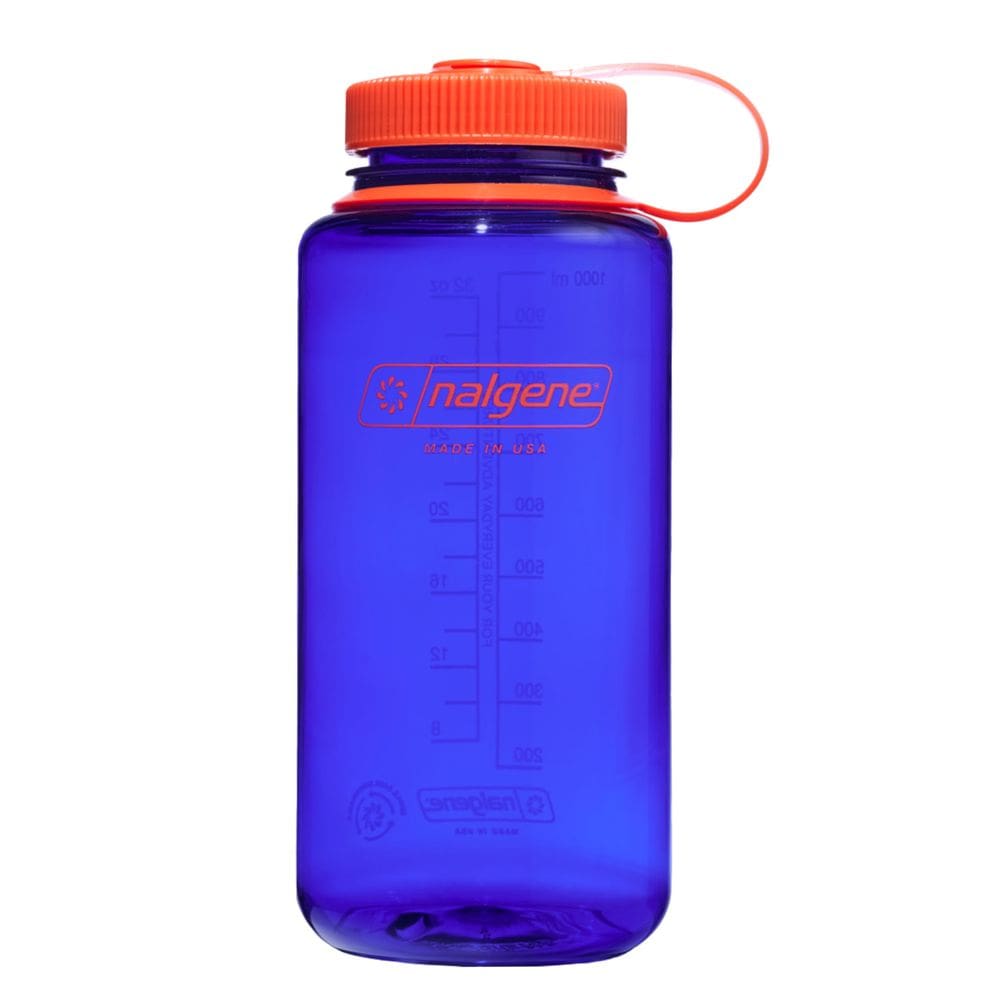 Garrafa de água Nalgene Lightweight Sustain Tritan 1L Periwinkle