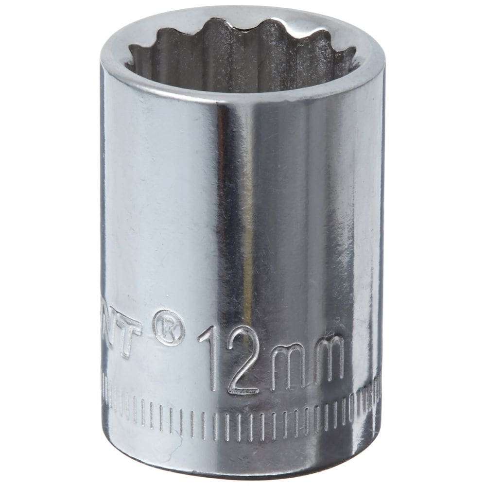Soquete métrico Crescent 3/8” Drive 12 mm e 12 pontos