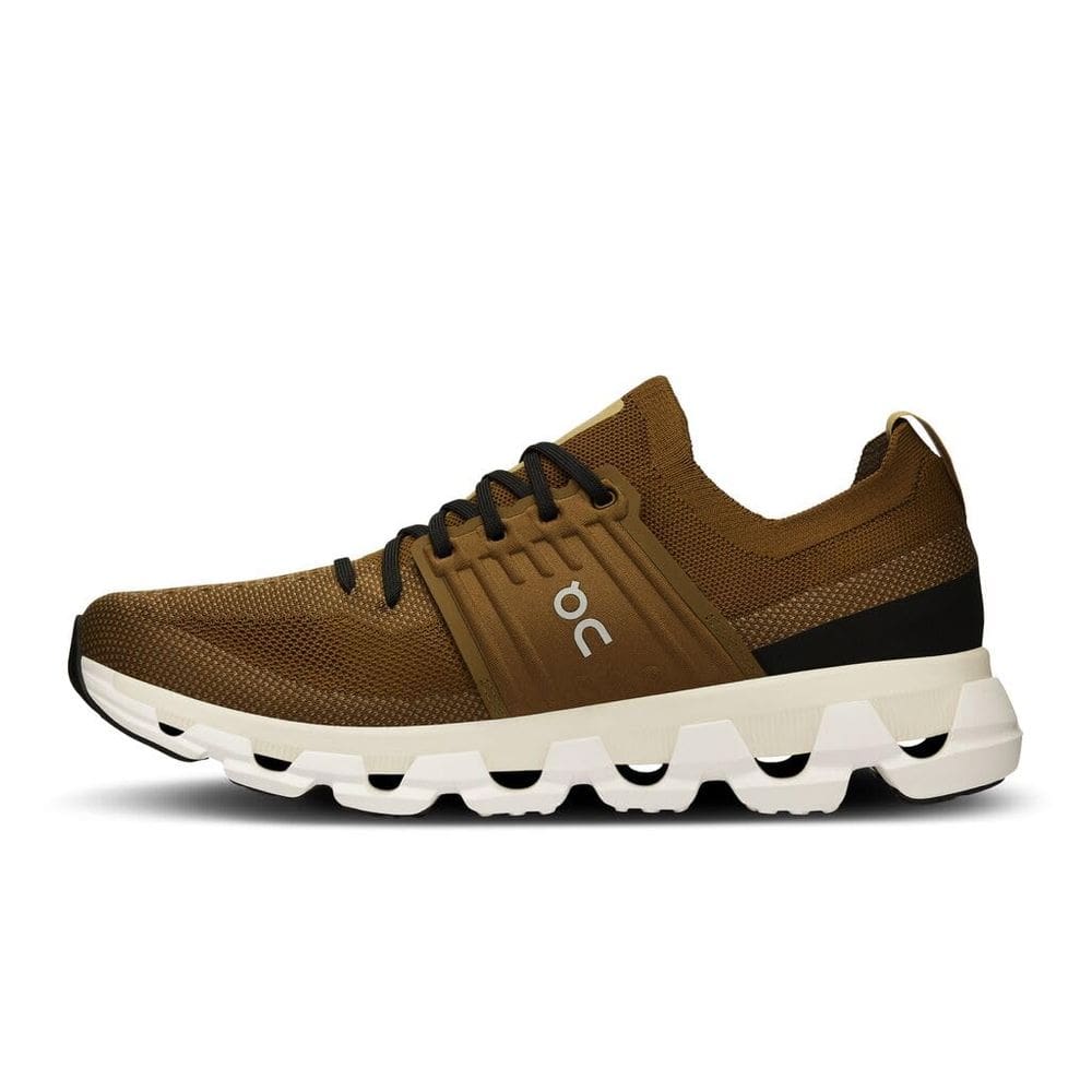 Tênis On Cloudswift 3 para homens Hunter Safari verde marrom