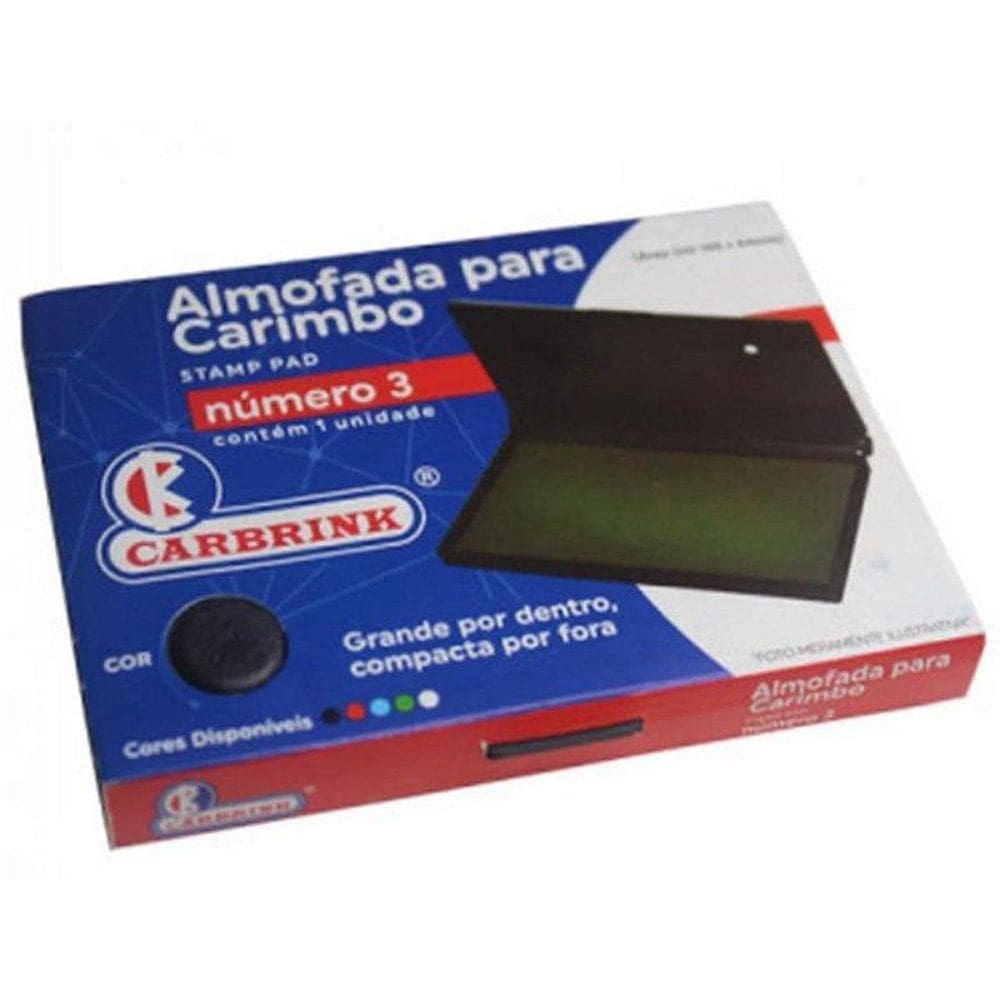 Almofada Carimbo N2 Preto