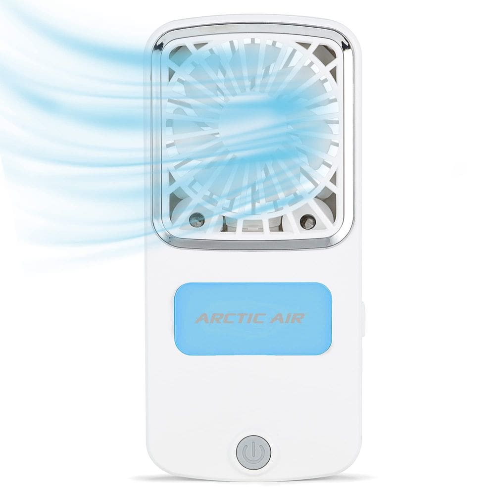 Ventilador portátil Arctic Air Chill Recarregável de 3 Velocidades